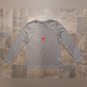 Spyder Surf long Sleeve Tee / Shirt - Athletic stretch - Sz M - Like New